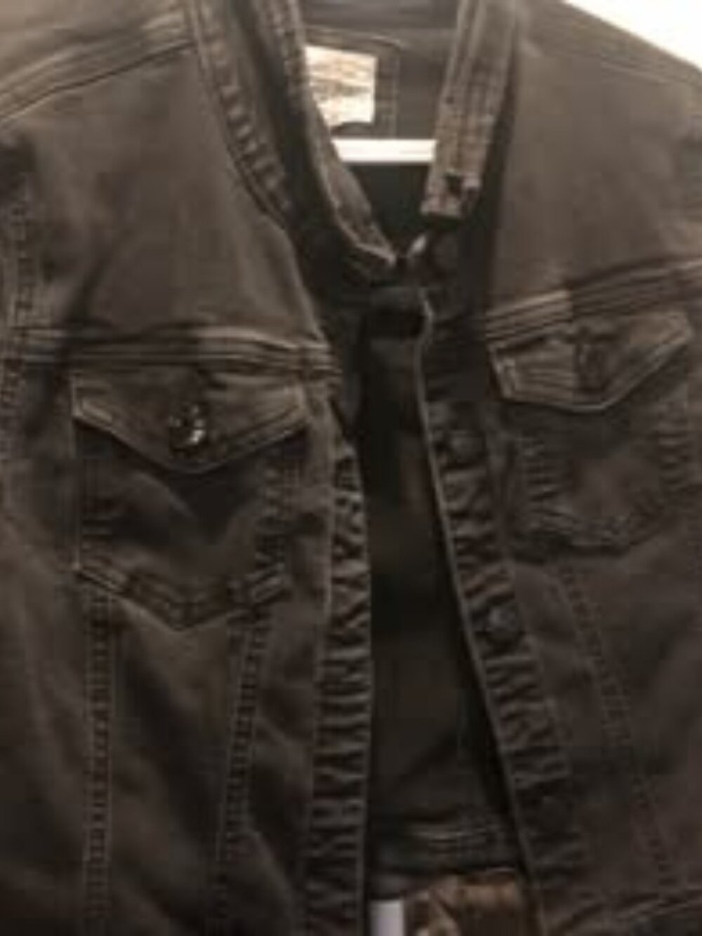Wax Jean Black Denim Jacket
